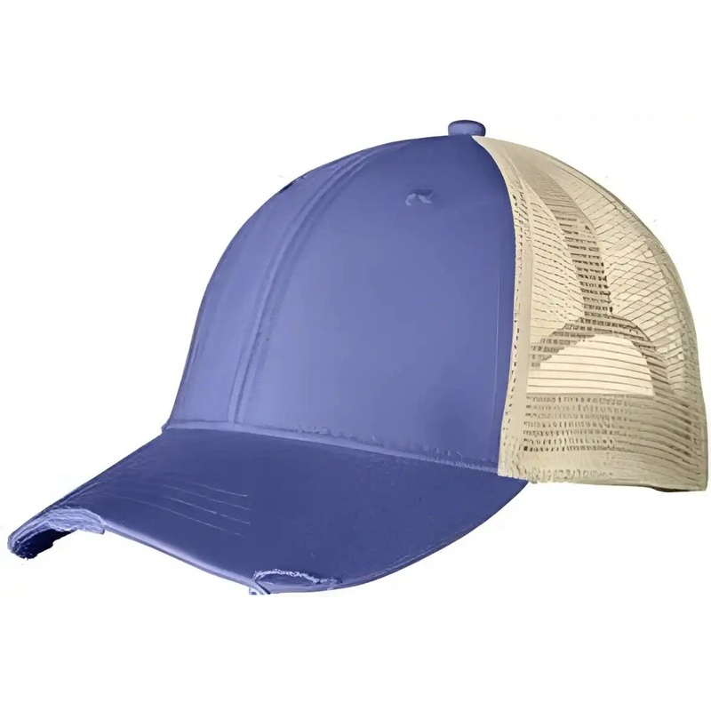 Adams OL102 Distressed Ollie Cap – Purple Tan