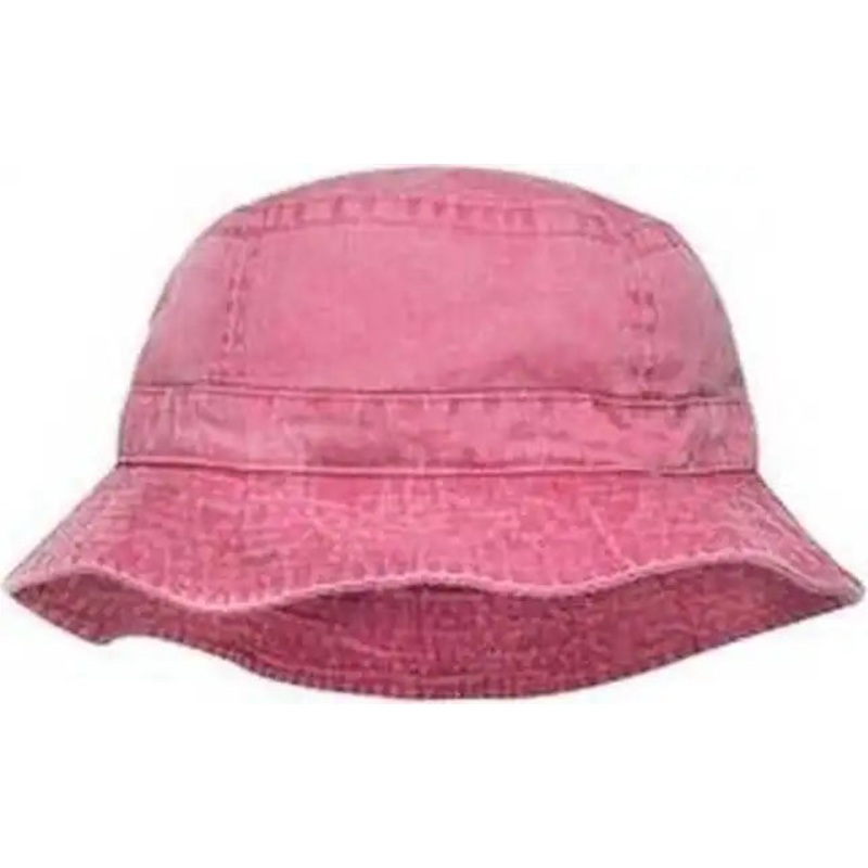 Adams VA101 Vacationer Pigment Dyed Bucket Hat – Nautical Red