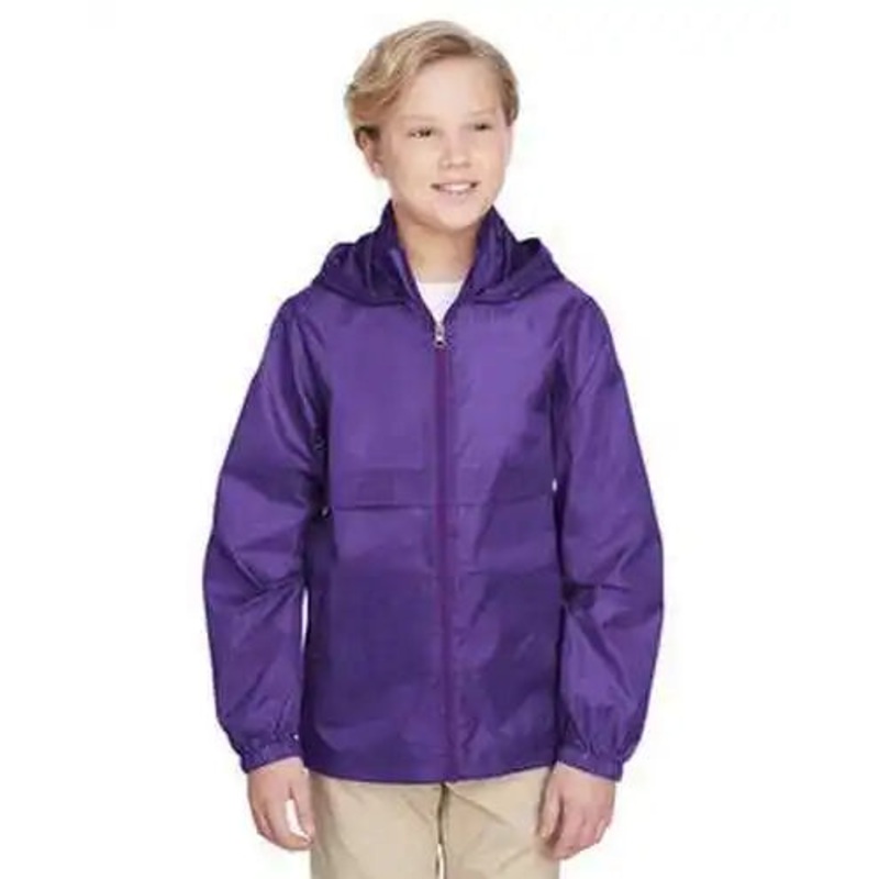 Team 365 TT73Y Youth Zone Protect Lightweight Jacket – Sport Purple