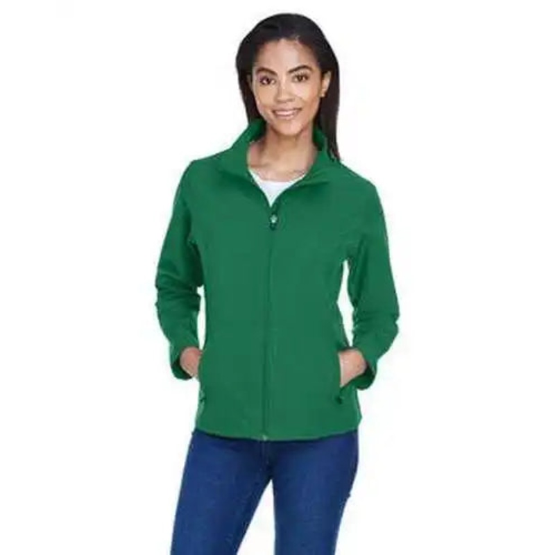 Team 365 TT80W Ladies’ Leader Soft Shell Jacket – Sport Kelly