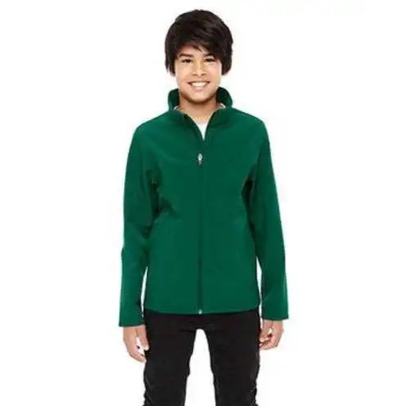 Team 365 TT80Y Youth Leader Soft Shell Jacket – Sport Forest