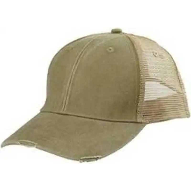 Adams OL102 Distressed Ollie Cap – Khaki Tan