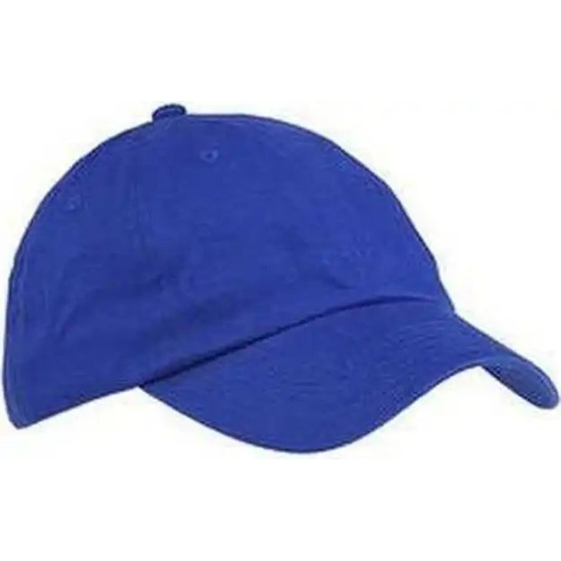 Big Accessories BX001Y Youth 6-Panel Brushed Twill Unstructured Cap – Royal