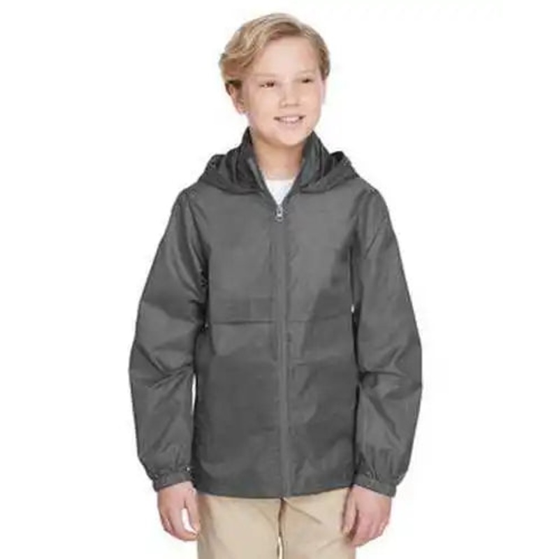 Team 365 TT73Y Youth Zone Protect Lightweight Jacket – Sport Graphite