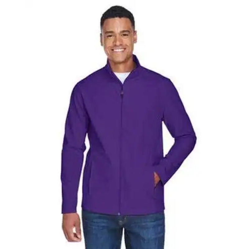 Team 365 TT80 Men’s Leader Soft Shell Jacket – Sport Purple