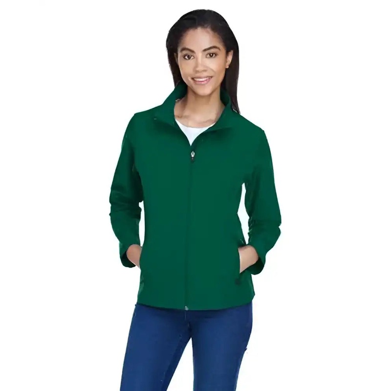 Team 365 TT80W Ladies’ Leader Soft Shell Jacket – Sport Forest