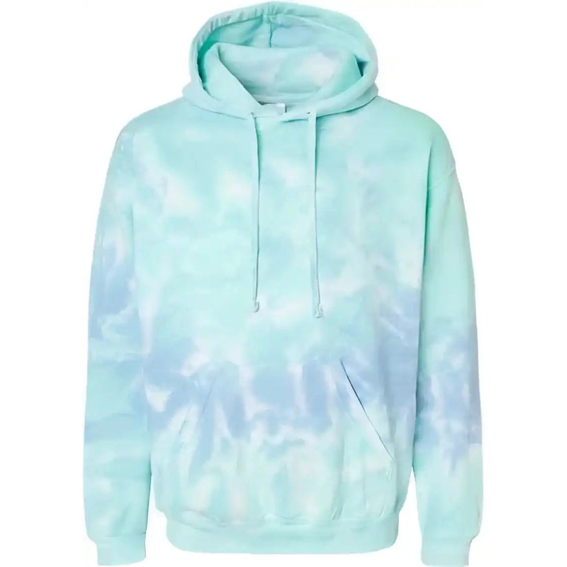 Colortone 8777 Tie-Dyed Hooded Sweatshirt – Slushy