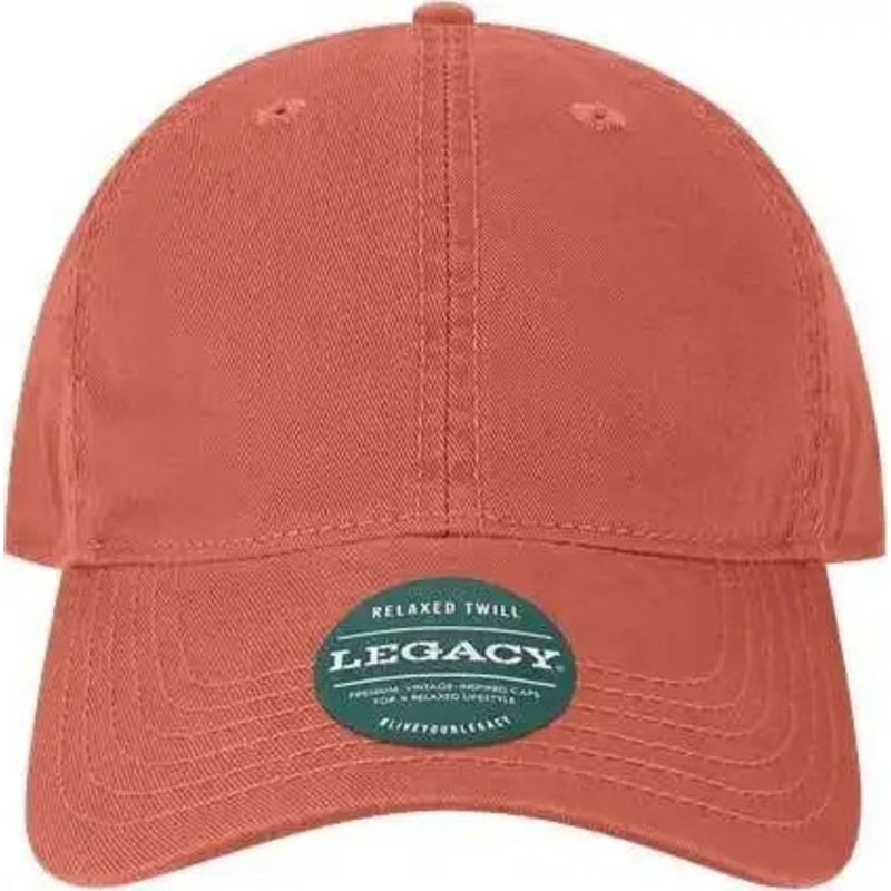 Legacy EZA Relaxed Twill Dad Cap – Nantucket Red