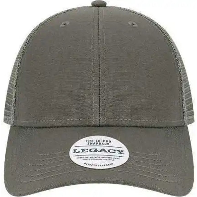Legacy LPS Lo-Pro Snapback Trucker Cap – Dark Gray Dark Gray