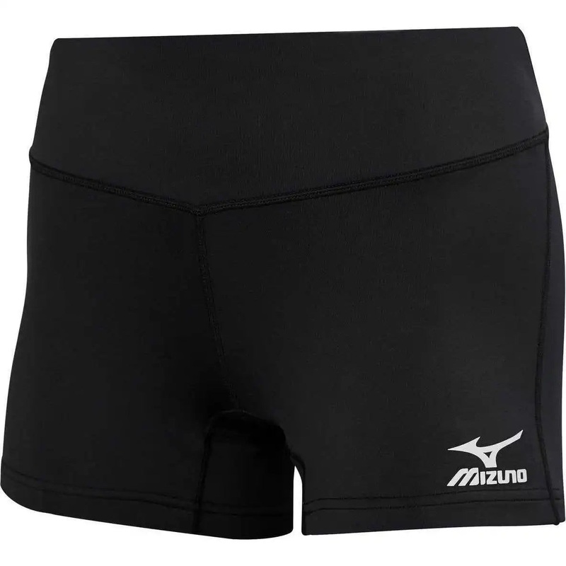 Mizuno Girls Victory 3.5 Inseam Volleyball Shorts – Black