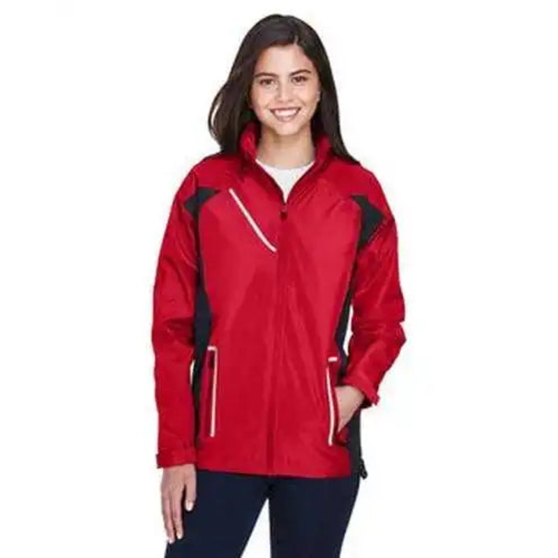 Team 365 TT86W Ladies’ Dominator Waterproof Jacket – Sport Red
