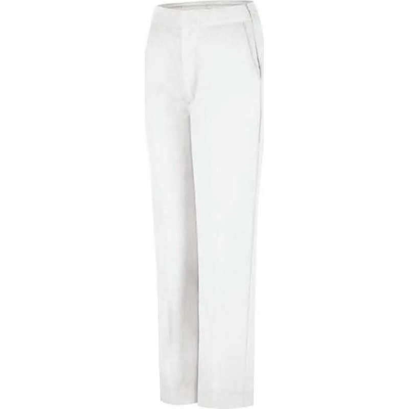 Red Kap PT59 Women’s Half-Elastic Work Pants – White – 28I