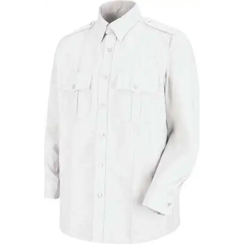 Red Kap SP36 Long Sleeve Security Shirt – White – 367