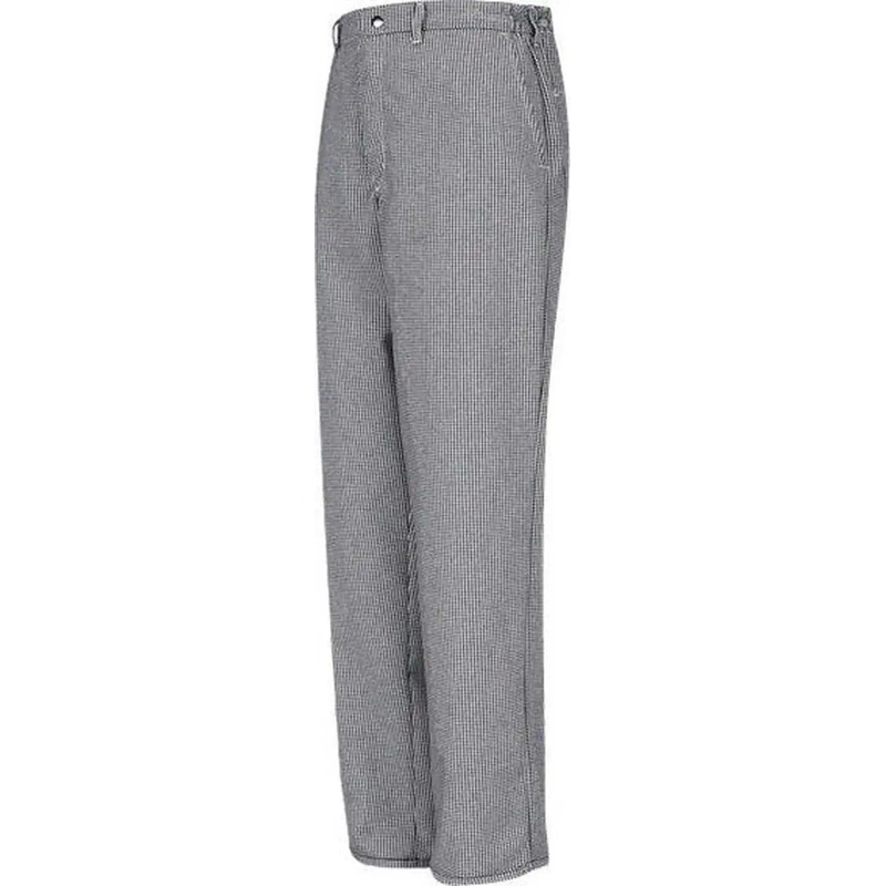 Chef Designs 2020EXT Cook Pants Extended Sizes – Black White Check – 30I