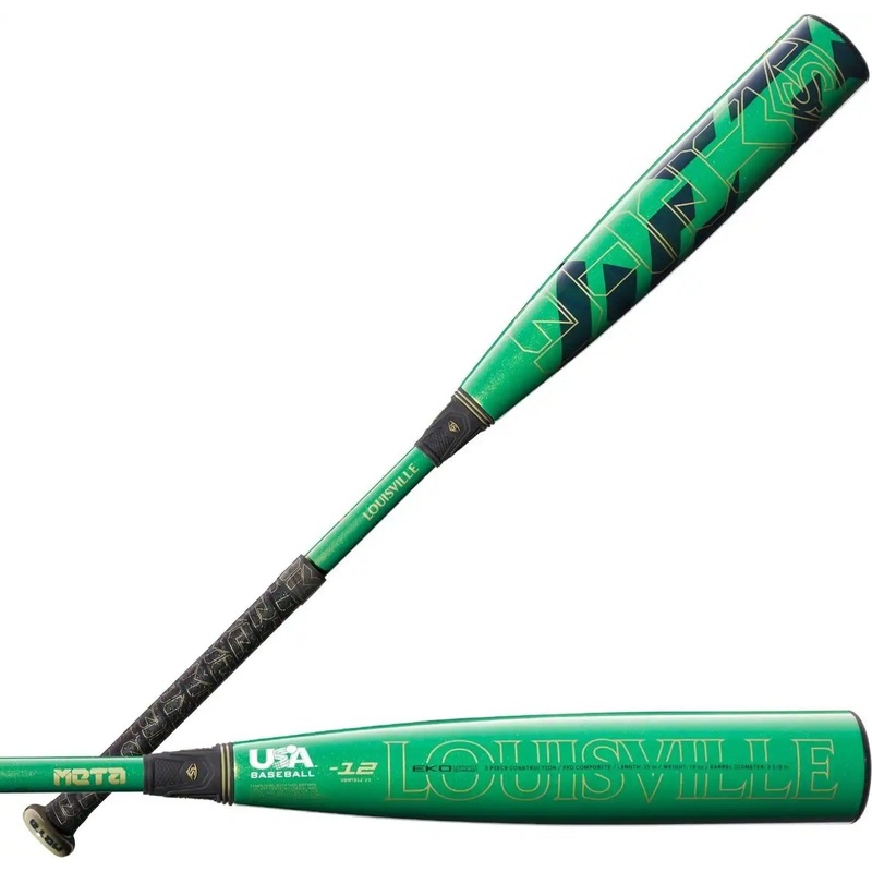 Louisville Slugger 2023 Meta (-12) USA – Black Green