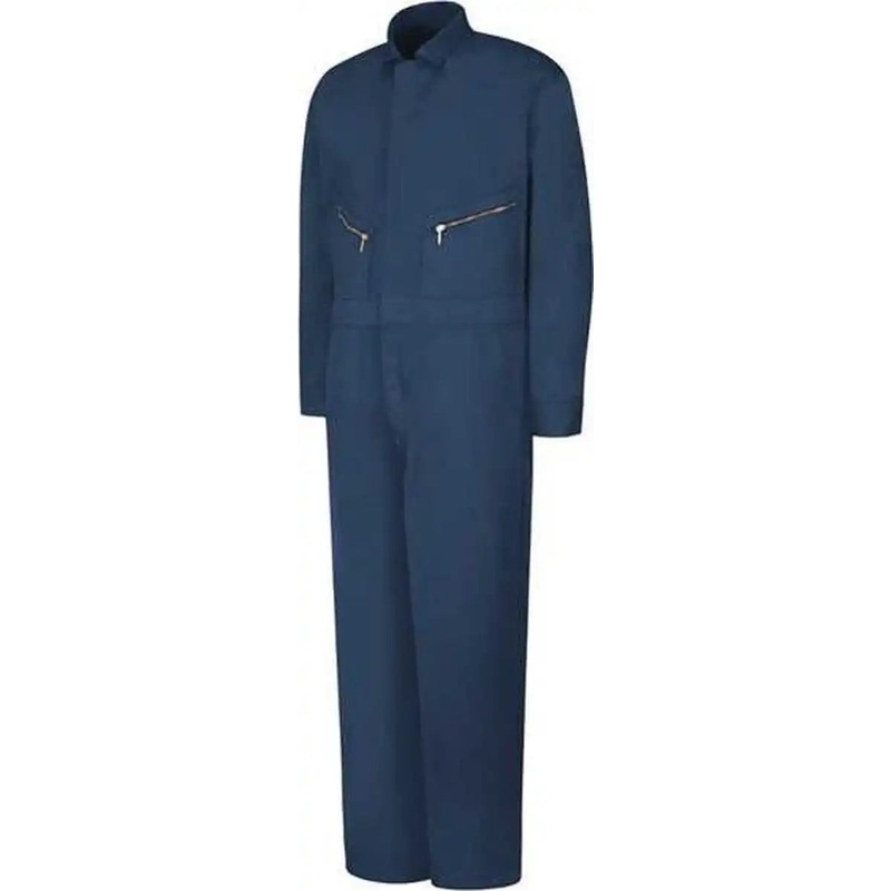 Red Kap CC18 Zip-Front Cotton Coverall – Navy