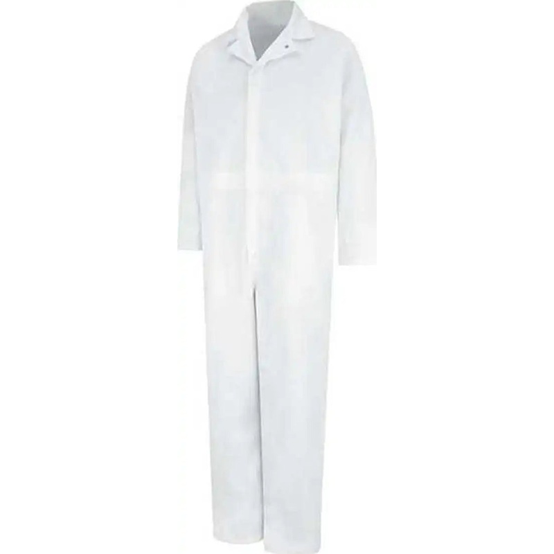 Red Kap CT16 Twill Action Back Coverall – White