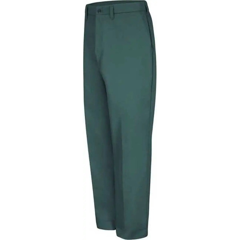 Red Kap PT10EXT Red-E-Prest Work Pants – Extended Sizes – Spruce Green – Unhemmed