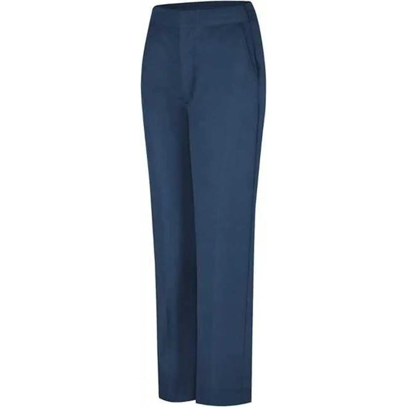 Red Kap PT59 Women’s Half-Elastic Work Pants – Navy – Unhemmed