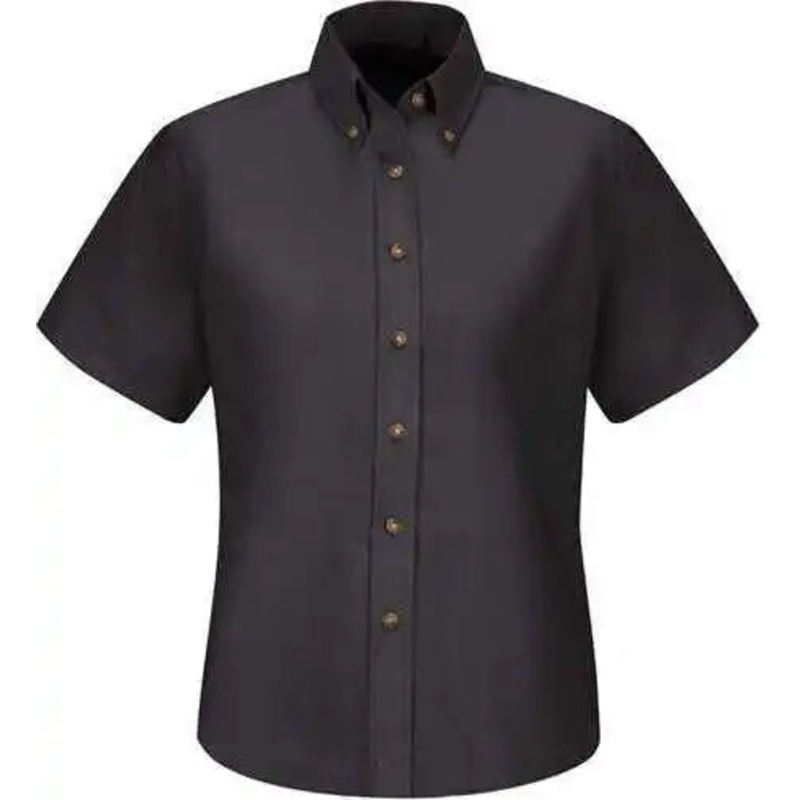 Red Kap SP81 Women’s Poplin Dress Shirt – Black