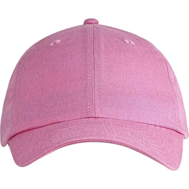 Big Accessories BX001Y Youth Brushed Twill Unstructured Cap – PINK