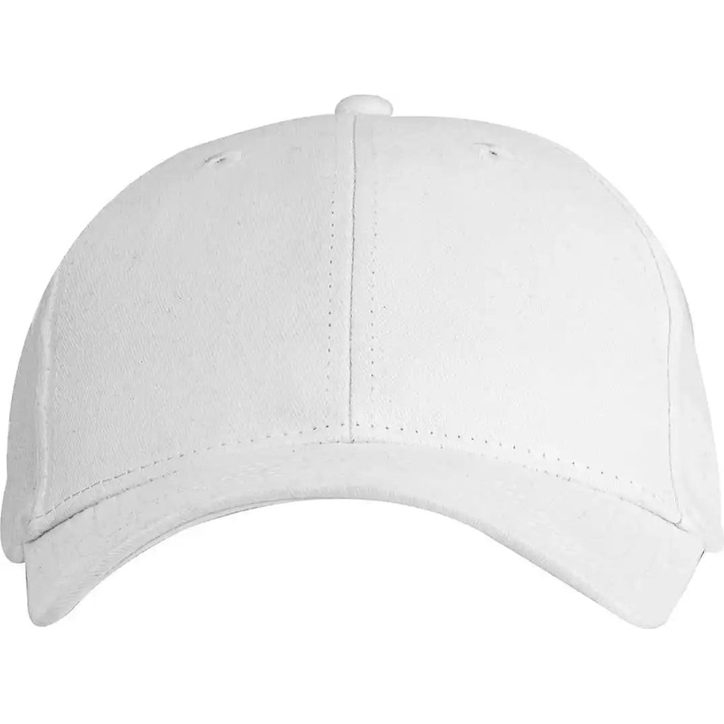 Big Accessories BX002Y Youth Brushed Twill Structured Cap – WHITE
