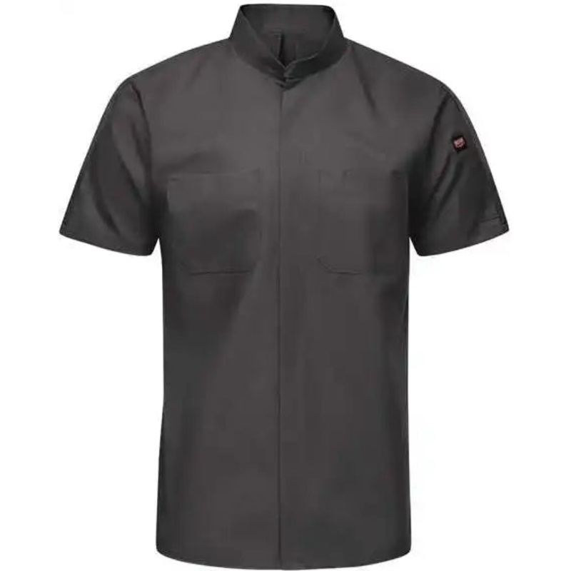 Red Kap SX46T Mimix Pro+ Short Sleeve Work Shirt With OilBlok – Tall Sizes – Charcoal