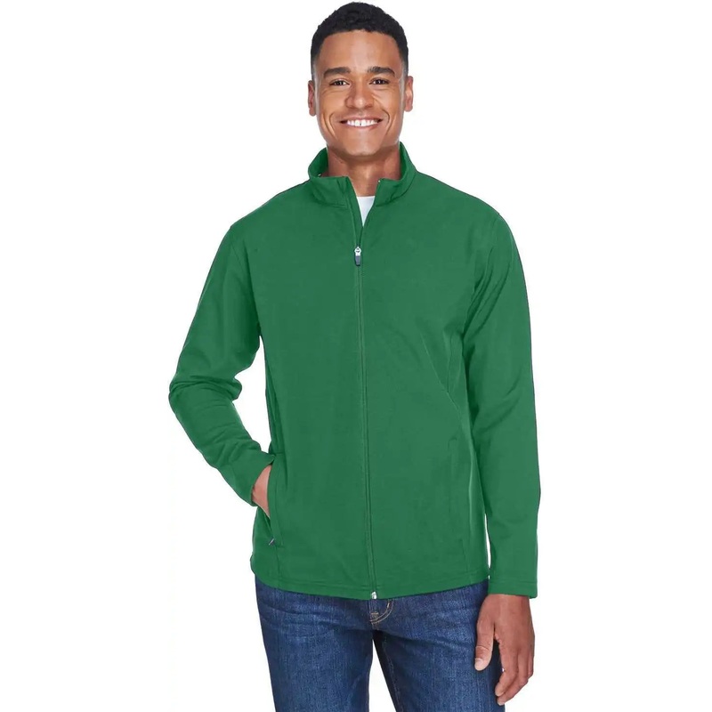 Team 365 TT80 Men’s Leader Soft Shell Jacket – Sport Dark Green