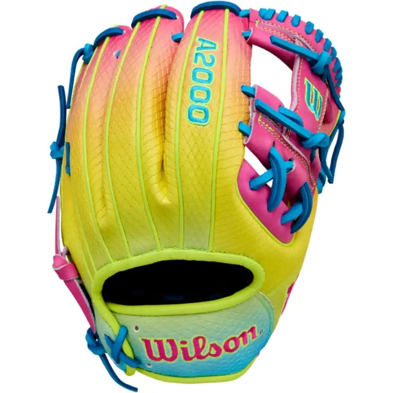 Wilson A2000 Fall 2025 1786SS 11.50 Infield Glove WBW103492115 – Blue Optic Yellow Pink