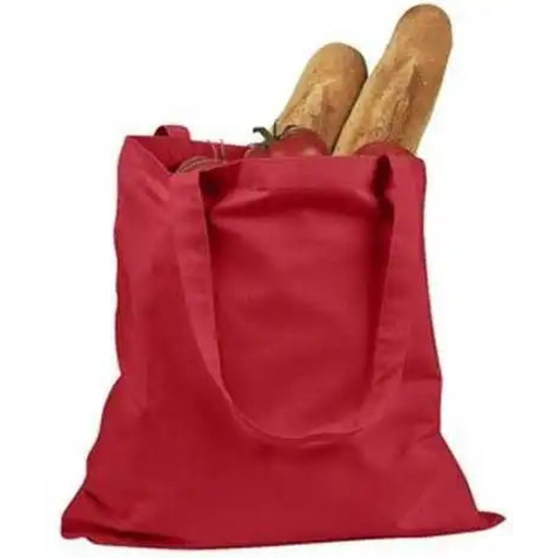 BAGedge BE007 6 oz Canvas Promo Tote – Red