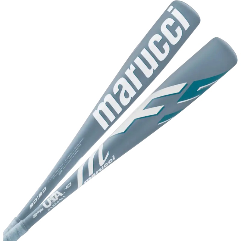 Marucci F5 USA Approved (-10) Bat – White Gray