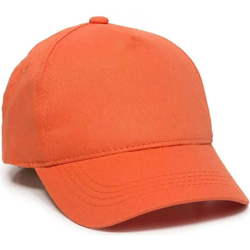 OC Sports GL-455 Team Adjustable Single Snap Closure Cap – Orange