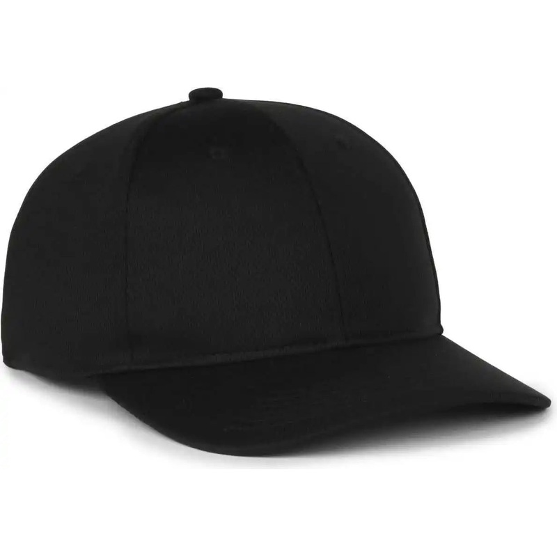 OC Sports PTM-850 Polyester Crown Cap – Black