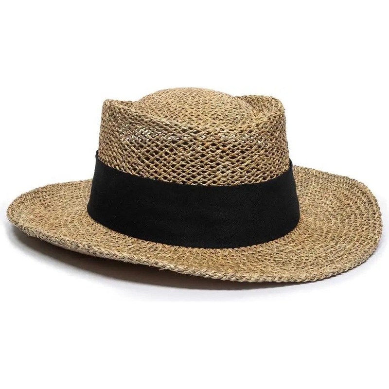 OC Sports STW-100B 2 Removable Chino Twill Hat Band – Black