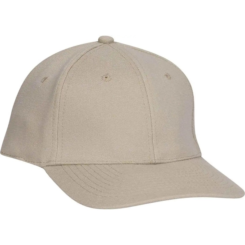 OTTO 11-194 Stretchable Wool Blend Low Profile Pro Style Cap – Khaki