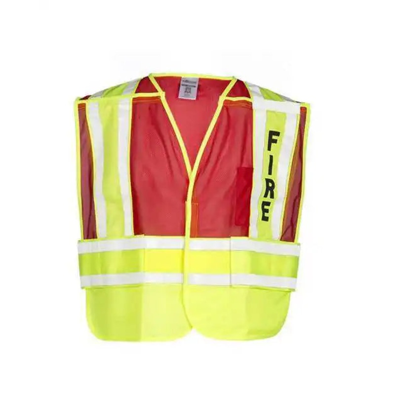 Kishigo 8052BV Fire Vest – Lime Red