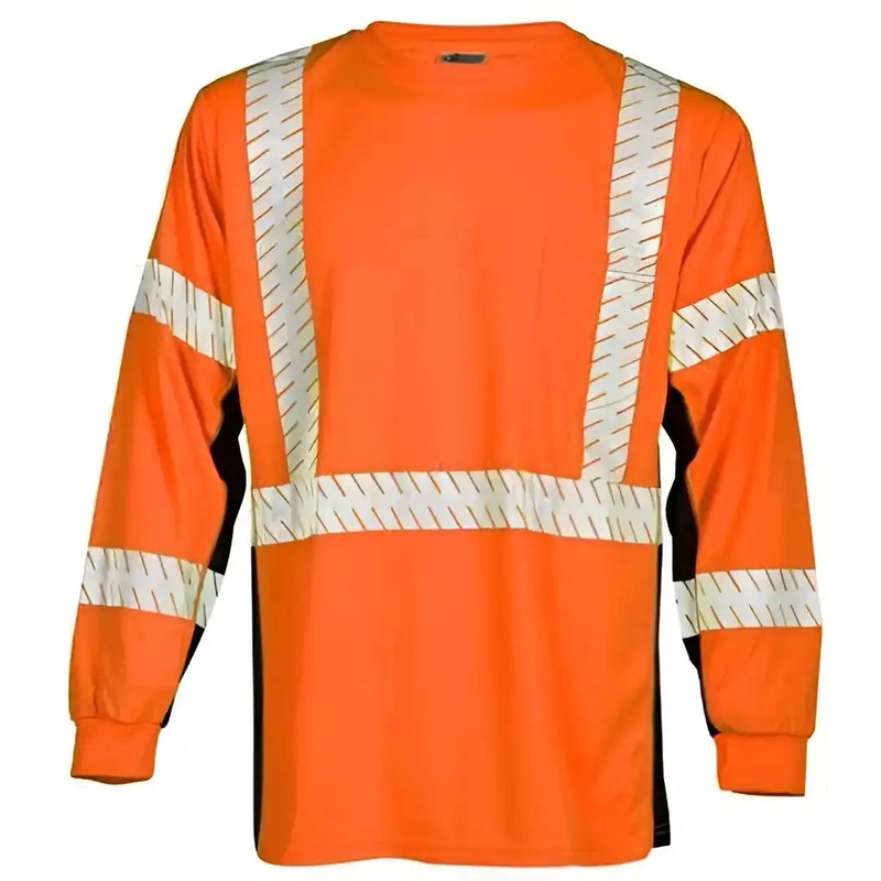 Kishigo 9134-9135 Premium Black Series Long Sleeve T-Shirt – Orange
