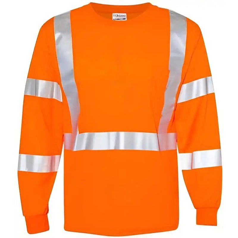 Kishigo 9145-9146 Long Sleeve Class 3 T-Shirt – Orange