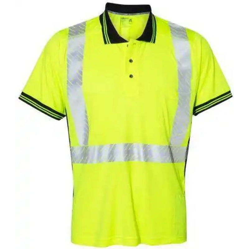 Kishigo 9220 Premium Black Series High-Performance Polo – Lime