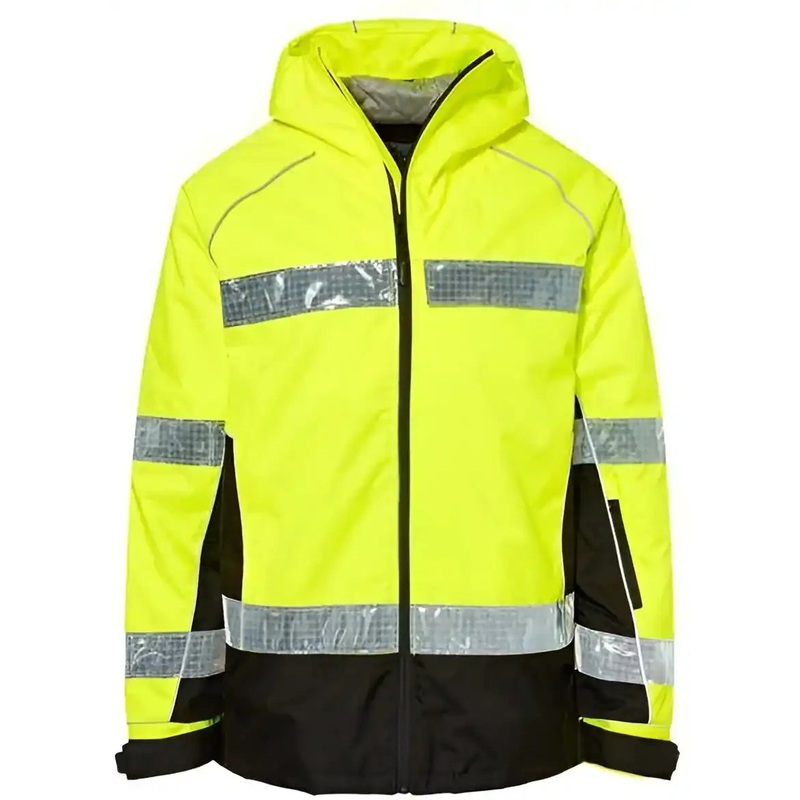 Kishigo JS152 Premium Brilliant Series Class 3 Pro Parka – Lime
