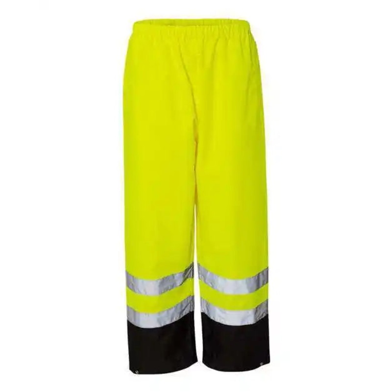 Kishigo RWP102-103 Storm Cover Waterproof Rain Pants – Lime