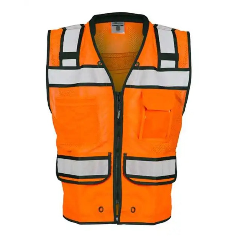 Kishigo S5004-5005 High Performance Surveyors Vest – Orange