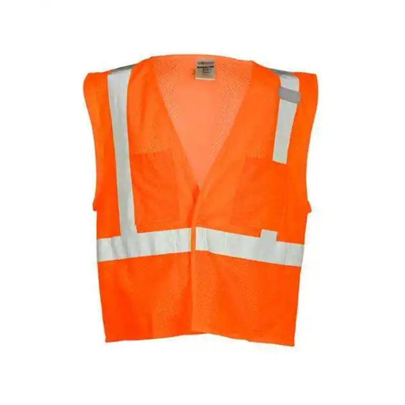 Kishigo 1083-1084 4 Pocket Hook and Loop Mesh Vest – Orange