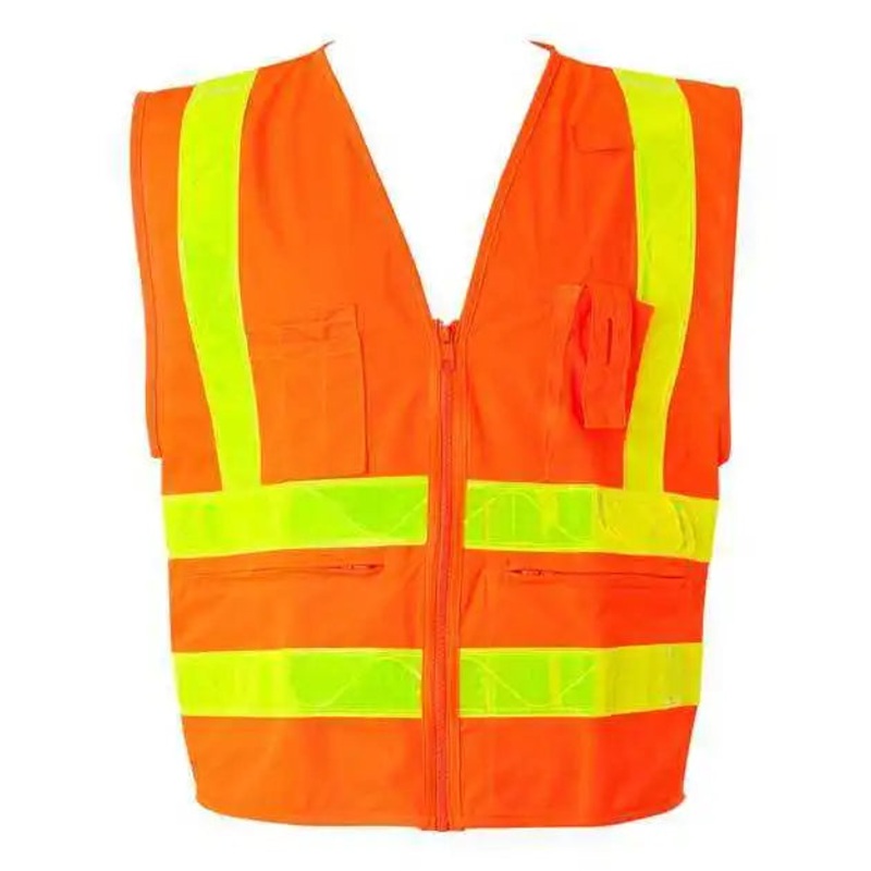 Kishigo 1197-1198 Prismatic Hydrowick-Lite Multi Zipper Vest – Orange