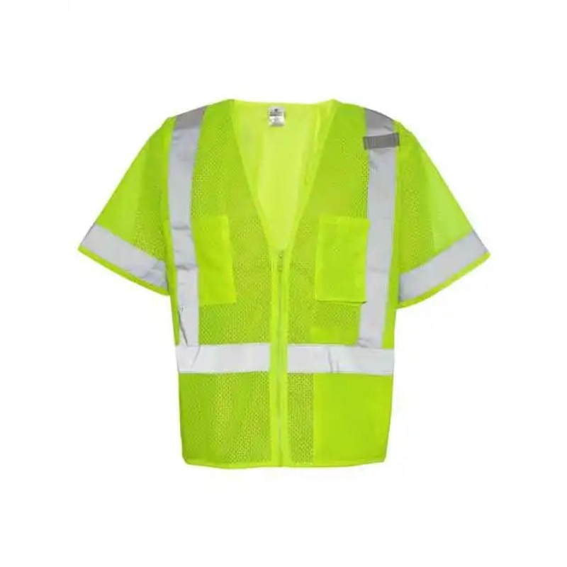 Kishigo 1264-1265 Class 3 Economy Vest – Lime
