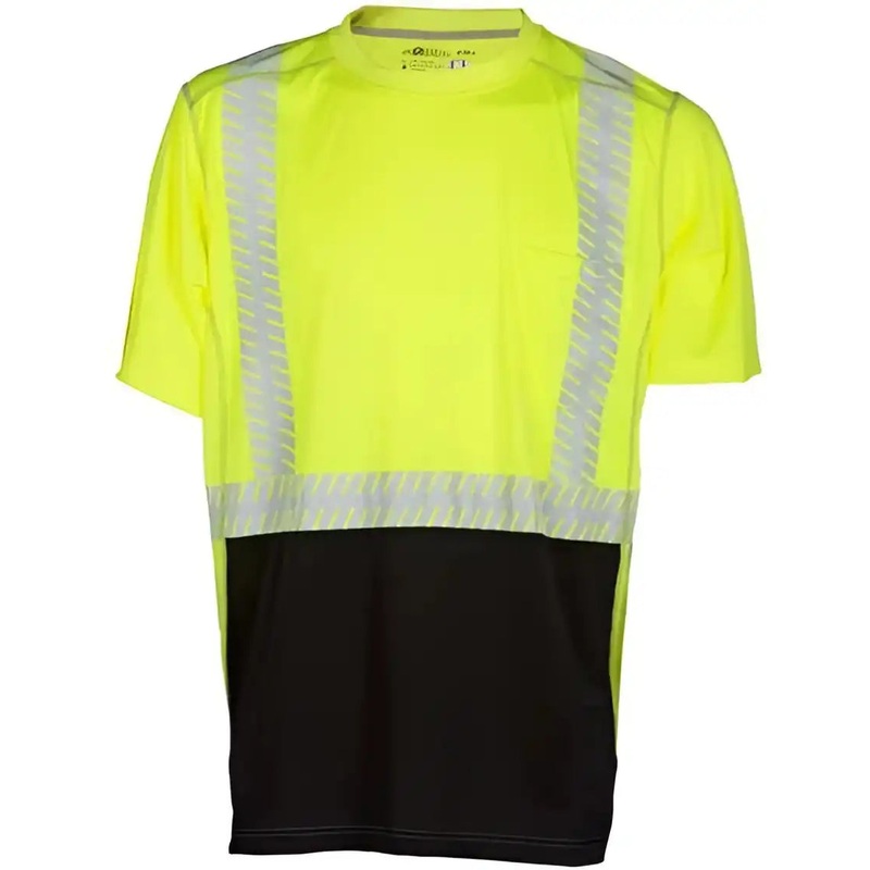 Kishigo 9160-9161 Premium Brilliant Series High Performance Class 2 T-Shirt – Lime