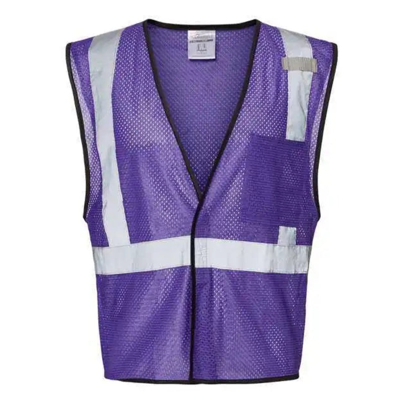 Kishigo B120-131 EV Series Enhanced Visibility Non-ANSI Vest – Purple – B129