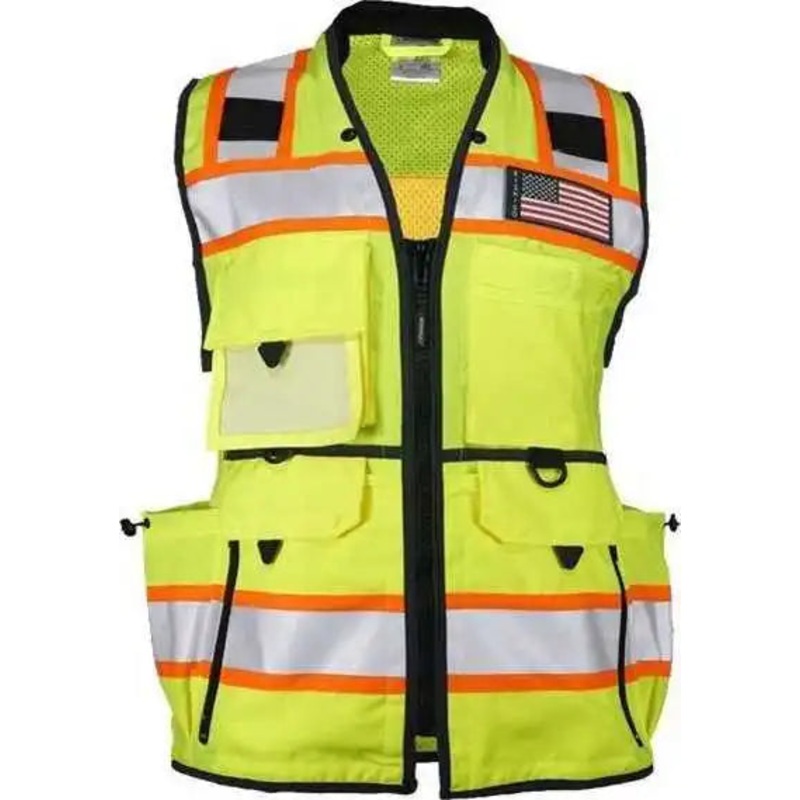Kishigo 1824 Womens Ultimate Construction Class 2 Vest – Lime
