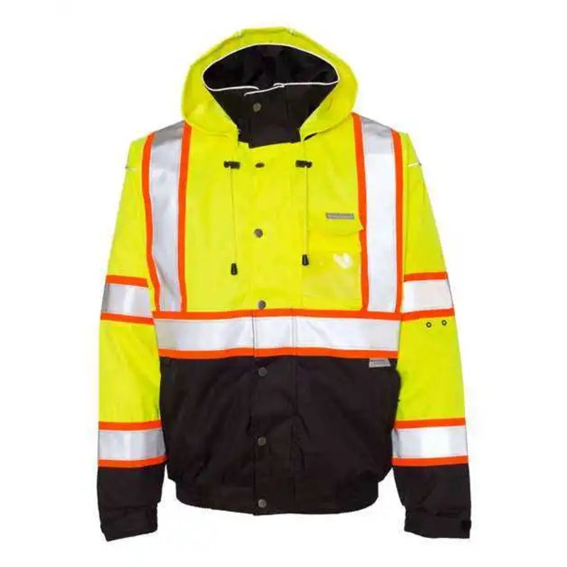 Kishigo JS119-120 Premium Brilliant Series Bomber Jacket – Lime