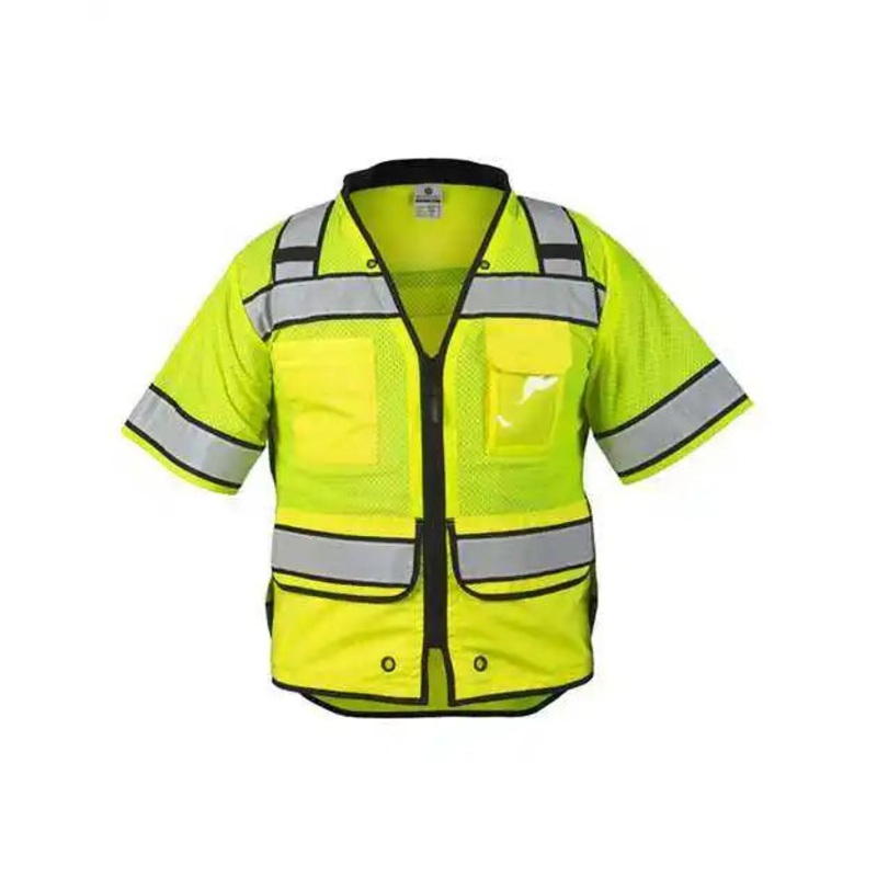 Kishigo S5014-5015 High Performance Surveyors Vest – Lime